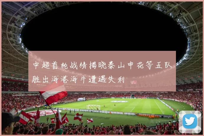 中超首轮战绩揭晓泰山申花等五队胜出海港海牛遭遇失利